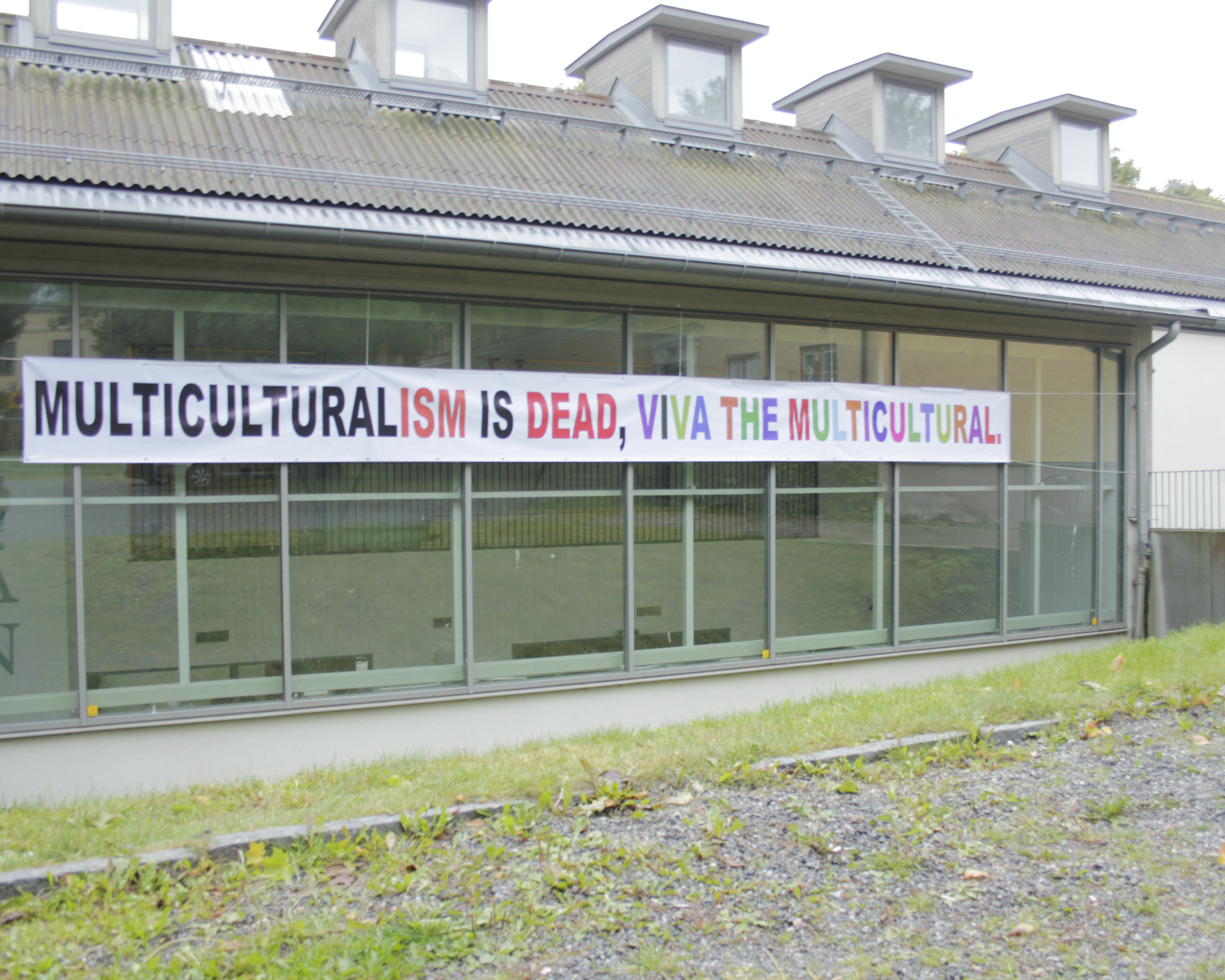 Behzad Khosravi Noori, Multiculturalism is dead, Viva the multicultural, at the Multicultural Centre, Fittja Open 2012