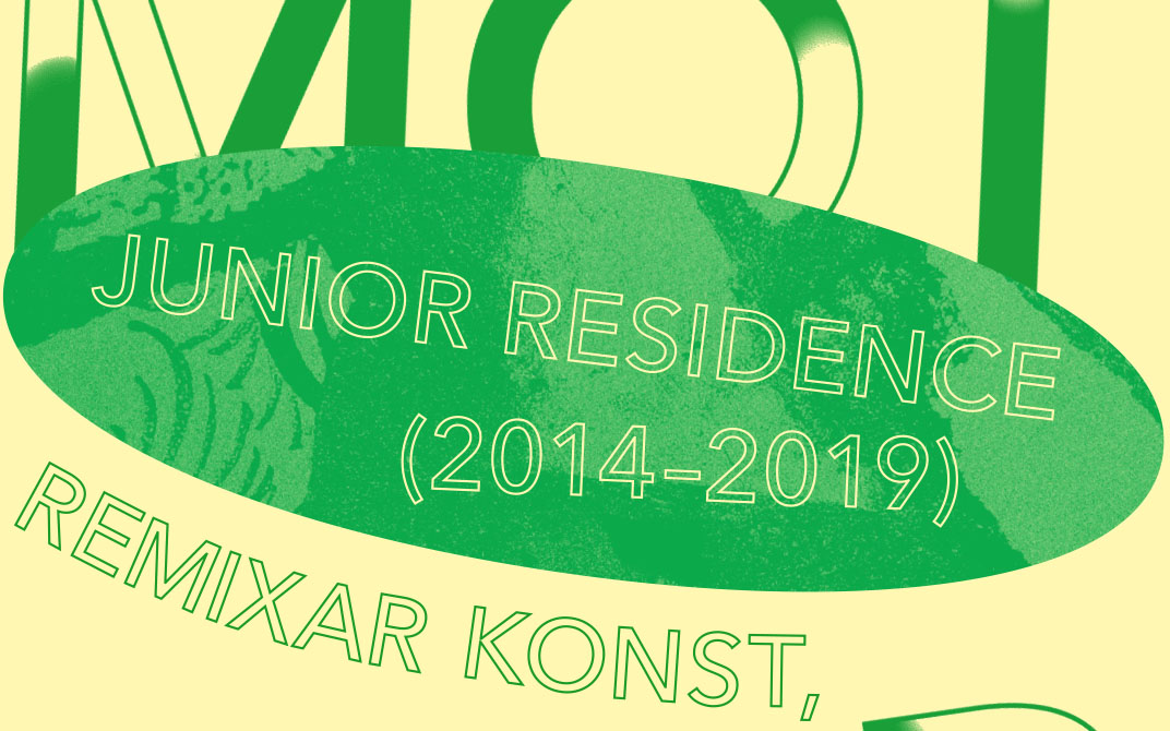 Junior Residence Remix: Konst, Mat & Politik , 2019. Grafisk form: Johnny Chang