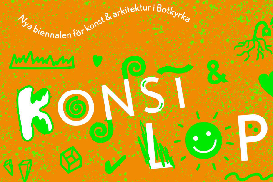 The New Biennial for Art & Architecture in Botkyrka: The Flea Market! 2016. Graphic design: Sepidar Hosseini