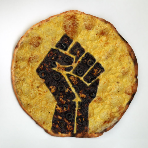 Dzamil Kamanger & Kalle Hamm, Free Pizzas, 2012